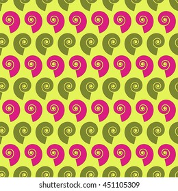 seamless vector pattern of abstract decorative scrollwork