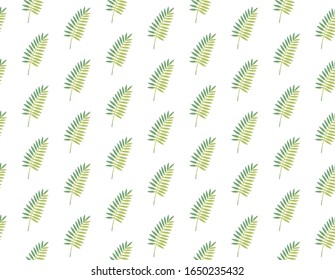 Seamless vector pattern abstract floral design with leaves.  Background with plants. Colorful Vector background.