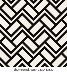 Seamless vector pattern. Abstract geometric background. Linear grid structure from rectangles and squares.