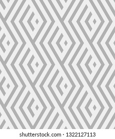 Seamless vector pattern. Abstract geometric background.  Monochrome stylish texture  