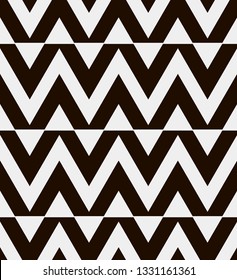 Seamless vector pattern. Abstract geometric background.  Monochrome stylish texture  