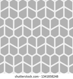 Seamless vector pattern. Abstract geometric background.  Monochrome stylish texture  