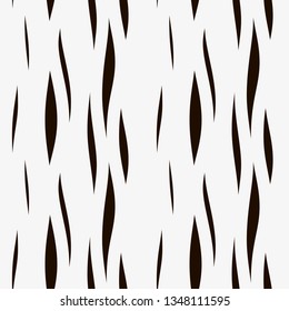 Seamless vector pattern. Abstract geometric background.  Monochrome stylish texture  