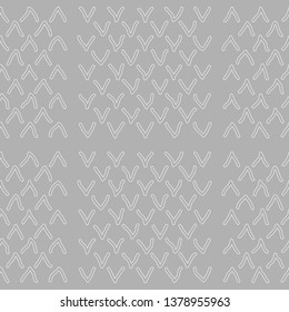Seamless vector pattern. Abstract geometric background.  Monochrome stylish texture  