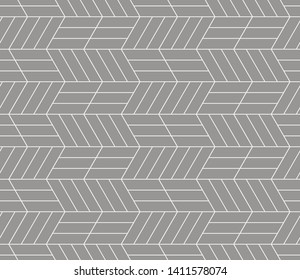 Seamless vector pattern. Abstract geometric background.  Monochrome stylish texture  