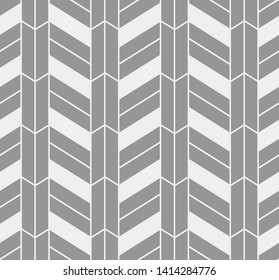 Seamless vector pattern. Abstract geometric background.  Monochrome stylish texture  