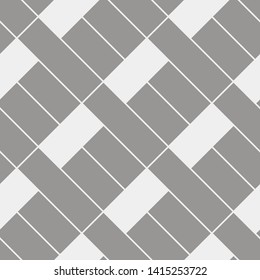 Seamless vector pattern. Abstract geometric background.  Monochrome stylish texture  