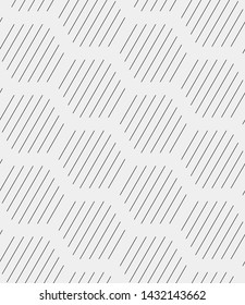Seamless vector pattern. Abstract geometric background.  Monochrome stylish texture  