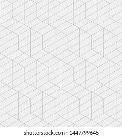 Seamless vector pattern. Abstract geometric background.  Monochrome stylish texture  