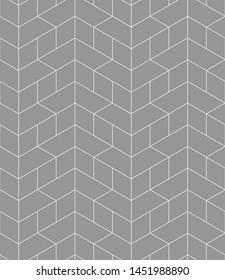 Seamless vector pattern. Abstract geometric background.  Monochrome stylish texture  