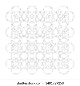 Seamless vector pattern. Abstract geometric background, very suitable for your design needs, thank you