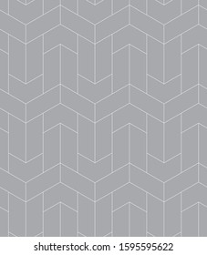 Seamless vector pattern. Abstract geometric background.  Monochrome stylish texture  