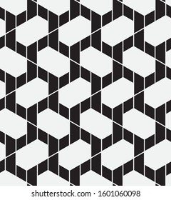 
Seamless vector pattern. Abstract geometric background.  Monochrome stylish texture  
