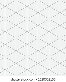 Seamless vector pattern. Abstract geometric background.  Monochrome stylish texture  

