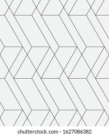 Seamless   vector pattern. Abstract geometric  background. Monochrome  stylish texture.