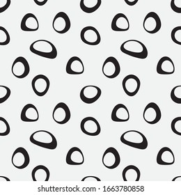 
Seamless   vector pattern. Abstract geometric background. Monochrome  stylish texture.
