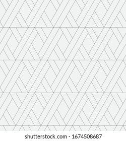 Seamless   vector pattern. Abstract geometric linear background. Monochrome  stylish texture.