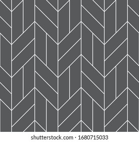 Seamless   vector pattern. Abstract geometric  linear background. Monochrome  stylish texture.