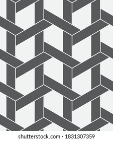Seamless   vector pattern. Abstract geometric  background. Monochrome  stylish texture.