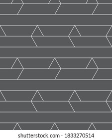 
Seamless   vector pattern. Abstract geometric  background. Monochrome  stylish texture.
