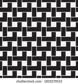 
Seamless   vector pattern. Abstract geometric  background. Monochrome  stylish texture.
