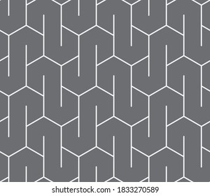 
Seamless   vector pattern. Abstract geometric  background. Monochrome  stylish texture.

