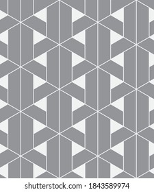 
Seamless   vector pattern. Abstract geometric  background. Monochrome  stylish texture.
