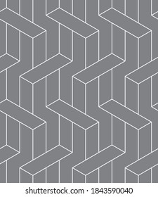 
Seamless   vector pattern. Abstract geometric  background. Monochrome  stylish texture.
