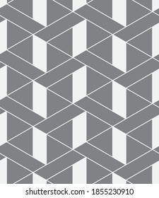 
Seamless   vector pattern. Abstract geometric  background. Monochrome  stylish texture.
