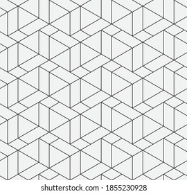 
Seamless   vector pattern. Abstract geometric  background. Monochrome  stylish texture.
