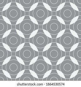 Seamless   vector pattern. Abstract geometric reticulate background. Monochrome  stylish texture.