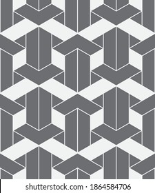 
Seamless   vector pattern. Abstract geometric reticulate background. Monochrome  stylish texture.
