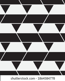 
Seamless   vector pattern. Abstract geometric reticulate background. Monochrome  stylish texture.

