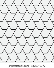 
Seamless   vector pattern. Abstract geometric reticulate background. Monochrome  stylish texture.
