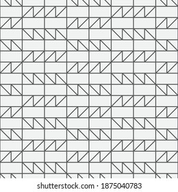 
Seamless   vector pattern. Abstract geometric reticulate background. Monochrome  stylish texture.
