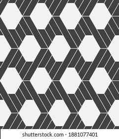 
Seamless   vector pattern. Abstract geometric reticulate background. Monochrome  stylish texture.
