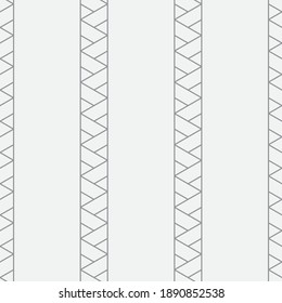 Seamless   vector pattern. Abstract geometric striped background. Monochrome  stylish texture.