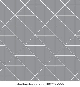 Seamless   vector pattern. Abstract geometric reticulate background. Monochrome  stylish texture.