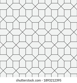 
Seamless   vector pattern. Abstract geometric reticulate background. Monochrome  stylish texture.
