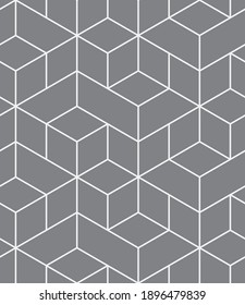
Seamless   vector pattern. Abstract geometric reticulate background. Monochrome  stylish texture.
