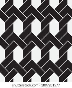 
Seamless   vector pattern. Abstract geometric reticulate background. Monochrome  stylish texture.
