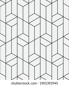 
Seamless   vector pattern. Abstract geometric reticulate background. Monochrome  stylish texture.
