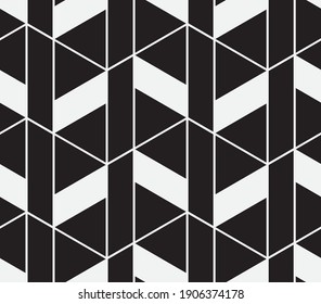 
Seamless   vector pattern. Abstract geometric reticulate background. Monochrome  stylish texture.
