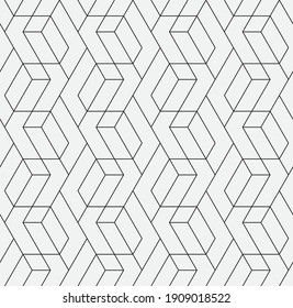 
Seamless   vector pattern. Abstract geometric reticulate background. Monochrome  stylish texture.
