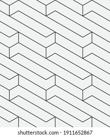 Seamless   vector pattern. Abstract geometric reticulate background. Monochrome  stylish texture.