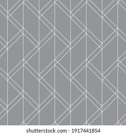 Seamless   vector pattern. Abstract geometric reticulate background. Monochrome  stylish texture.