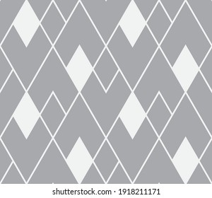 Seamless   vector pattern. Abstract geometric reticulate background. Monochrome  stylish texture.