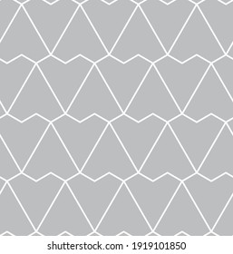 
Seamless   vector pattern. Abstract geometric reticulate background. Monochrome  stylish texture.
