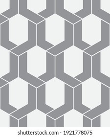 Seamless   vector pattern. Abstract geometric reticulate background. Monochrome  stylish texture.