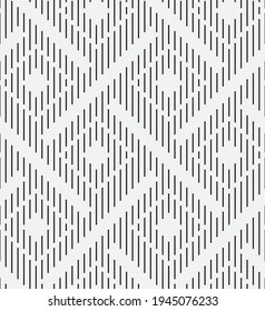 
Seamless   vector pattern. Abstract geometric diamonds background. Monochrome  stylish texture.

